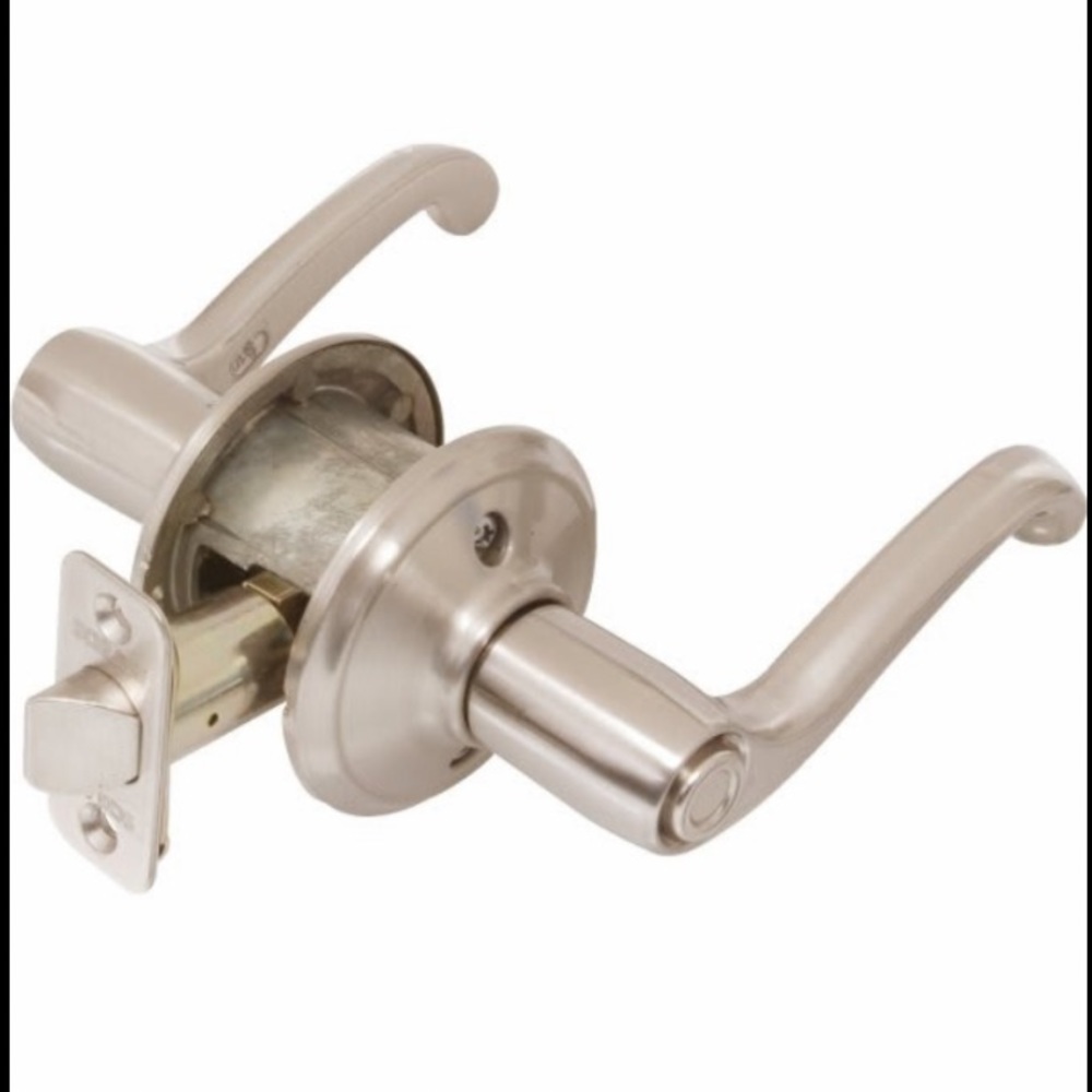 Schlage Flair Privacy Door Knob Satin Nickel Brand New